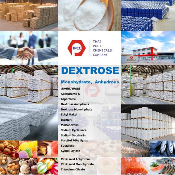 เด็กซ์โตรส, เด็กซ์โตรสโมโนไฮเดรต, เด็กซ์โตรสแอนไฮดรัส, Dextrose, Dextrose monohydrate, Dextrose anhydrous